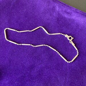 Italy 925 Sterling Silver 9 Inch Ankle Bracelet